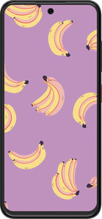 Силиконовый чехол Бананы для ZTE Nubia V70 Design - 4312u-4084 изображение 