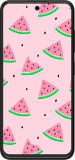 Силіконовий чехол Рожевий кавун для ZTE Nubia V70 Design - 4314u-4084 изображение 