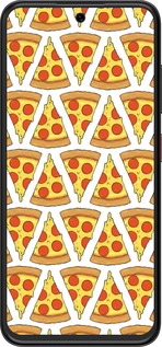 Силиконовый чехол Пицца для ZTE Nubia V70 Design - 4408u-4084 изображение 