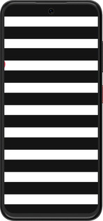 Силиконовый чехол Черно-белые полосы для ZTE Nubia V70 Design - 4461u-4084 изображение 