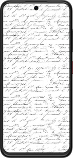 Силиконовый чехол Прописной шрифт для ZTE Nubia V70 Design - 4475u-4084 изображение 