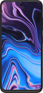 Силиконовый чехол Узор воды для ZTE Nubia V70 Design - 4491u-4084 изображение 