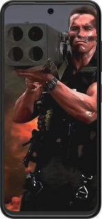 Силіконовий чехол Базука для ZTE Nubia V70 Design - 4564u-4084 изображение 