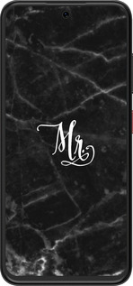 Силиконовый чехол Мрамор1 для ZTE Nubia V70 Design - 4582u-4084 изображение 