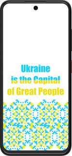 Силіконовий чехол Ukraine  для ZTE Nubia V70 Design - 5283u-4084 изображение 