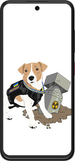 Силиконовый чехол Патрон v2 для ZTE Nubia V70 Design - 5321u-4084 изображение 