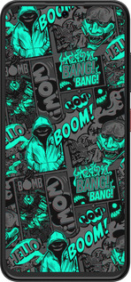 Силиконовый чехол № 5331 для ZTE Nubia V70 Design - 5331u-4084 изображение 