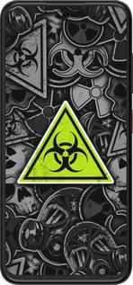 Силиконовый чехол № 5333 для ZTE Nubia V70 Design - 5333u-4084 изображение 