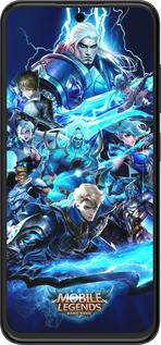 Силиконовый чехол № 5374 для ZTE Nubia V70 Design - 5374u-4084 изображение 