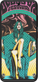 Силиконовый чехол № 5385 для ZTE Nubia V70 Design - 5385u-4084 изображение 