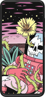 Силиконовый чехол № 5401 для ZTE Nubia V70 Design - 5401u-4084 изображение 