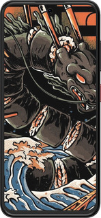 Силиконовый чехол № 5402 для ZTE Nubia V70 Design - 5402u-4084 изображение 