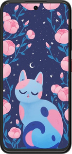 Силиконовый чехол № 5409 для ZTE Nubia V70 Design - 5409u-4084 изображение 