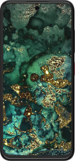 Силіконовий чехол Мармур золото багатство для ZTE Nubia V70 Design - 5419u-4084 изображение 