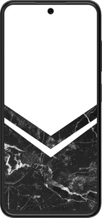 Силиконовый чехол Мраморный шеврон для ZTE Nubia V70 Design - 5570u-4084 изображение 