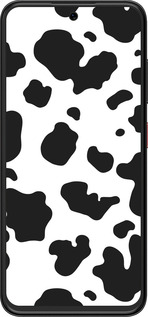 Силиконовый чехол Шкура коровы для ZTE Nubia V70 Design - 5576u-4084 изображение 