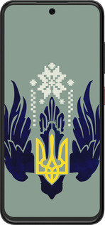 Силиконовый чехол Тризуб с крыльями для ZTE Nubia V70 Design - 5640u-4084 изображение 