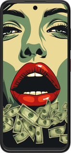 Силиконовый чехол Big money 2 для ZTE Nubia V70 Design - 5668u-4084 изображение 