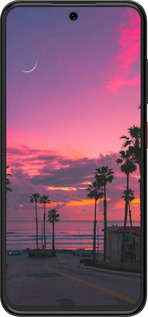 Силиконовый чехол Пальмы для ZTE Nubia V70 Design - 5873u-4084 изображение 