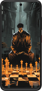 Силіконовий чехол Шахмати для ZTE Nubia V70 Design - 5951u-4084 изображение 