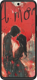 Силиконовый чехол Amore для ZTE Nubia V70 Design - 6047u-4084 изображение 