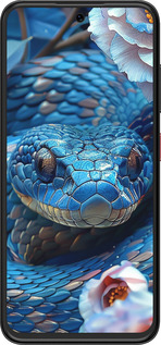 Силиконовый чехол Blue Snake для ZTE Nubia V70 Design - 6079u-4084 изображение 