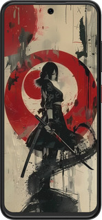 Силиконовый чехол Боевое искусство для ZTE Nubia V70 Design - 6126u-4084 изображение 