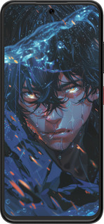 Силиконовый чехол Satoru Gojou для ZTE Nubia V70 Design - 6128u-4084 изображение 