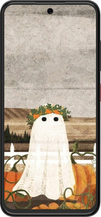 Силиконовый чехол Призрак для ZTE Nubia V70 Design - 6245u-4084 изображение 