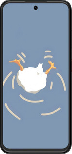 Силиконовый чехол Гусь ныряет для ZTE Nubia V70 Design - 6275u-4084 изображение 