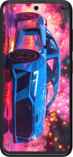 Силиконовый чехол Ауди для ZTE Nubia V70 Design - 6286u-4084 изображение 