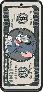 Силиконовый чехол Том и джерри для ZTE Nubia V70 Design - 6291u-4084 изображение 