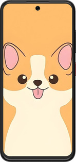 Силиконовый чехол Милый пес для ZTE Nubia V70 Design - 6296u-4084 изображение 