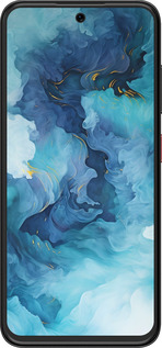 Силиконовый чехол Акварель для ZTE Nubia V70 Design - 6320u-4084 изображение 