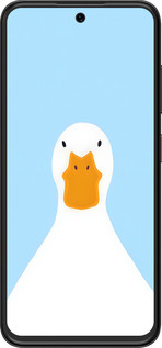 Силиконовый чехол Гусь для ZTE Nubia V70 Design - 6350u-4084 изображение 