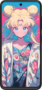 Силіконовий чехол Сейлор Мун 2 для ZTE Nubia V70 Design - 6351u-4084 изображение 