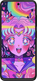 Силіконовий чехол Сейлор Мун 3 для ZTE Nubia V70 Design - 6352u-4084 изображение 