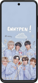 Силиконовый чехол Энхайпен для ZTE Nubia V70 Design - 6362u-4084 изображение 