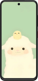 Силиконовый чехол Барашек и ципленок для ZTE Nubia V70 Design - 6369u-4084 изображение 