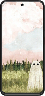 Силиконовый чехол Привидение для ZTE Nubia V70 Design - 6401u-4084 изображение 