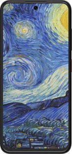 Силиконовый чехол «Звездная ночь» Винсента Ван Гога для ZTE Nubia V70 Design - 6433u-4084 изображение 