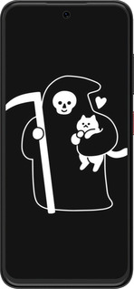 Силиконовый чехол С изображением Кошек для ZTE Nubia V70 Design - 6485u-4084 изображение 