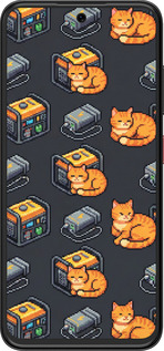 Силиконовый чехол Autonomous Zone для ZTE Nubia V70 Design - 6771u-4084 изображение 