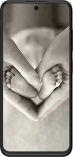 Силиконовый чехол Любовь для ZTE Nubia V70 Design - 699u-4084 изображение 