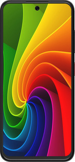 Силиконовый чехол Радужный вихрь для ZTE Nubia V70 Design - 747u-4084 изображение 