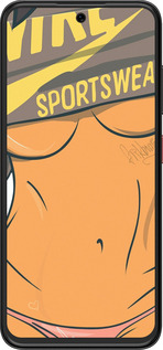 Силиконовый чехол Sexy для ZTE Nubia V70 Design - 785u-4084 изображение 