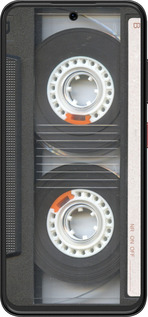 Силіконовий чехол Касета  для ZTE Nubia V70 Design - 876u-4084 изображение 