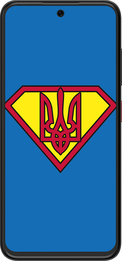 Силиконовый чехол Супер Тризуб для ZTE Nubia V70 Design - 1164u-4084 изображение 