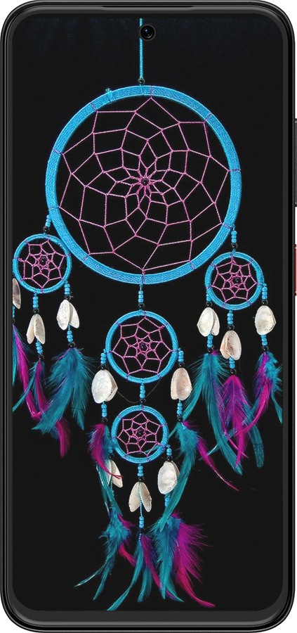 Силиконовый чехол Ловец снов для ZTE Nubia V70 Design - 4070u-4084 изображение 