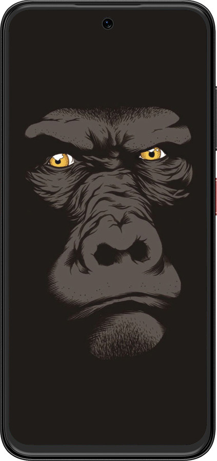 Силіконовий чехол Gorilla для ZTE Nubia V70 Design - 4181u-4084 изображение 